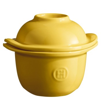 Emile Henry - Ceramiczne naczynie do zapiekania i serwowania jajek 0,3l - żółty EH908409