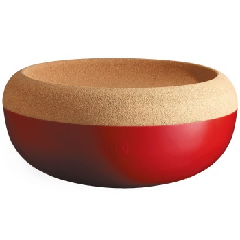 Emile Henry - Ceramiczna misa na owoce i warzywa 35,8cm- czerwony EH348765