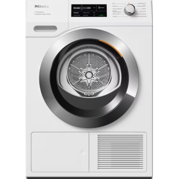 MIELE SUSZARKA EcoSpeed&Steam&9kg Biały lotos TEL695WP - wyprzedaż ekspozycji