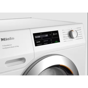 MIELE SUSZARKA EcoSpeed&Steam&9kg Biały lotos TEL695WP - wyprzedaż ekspozycji