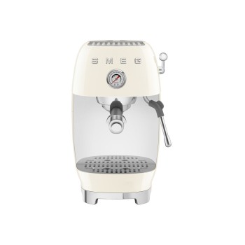 Smeg - Kolbowy ekspres do kawy Kremowy z linii 50's Style ECF03CREU