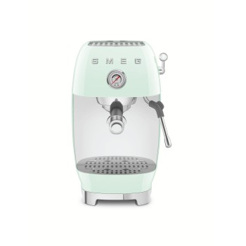 Smeg - Kolbowy ekspres do kawy Pastelowa zieleń z linii 50's Style ECF03PGEU