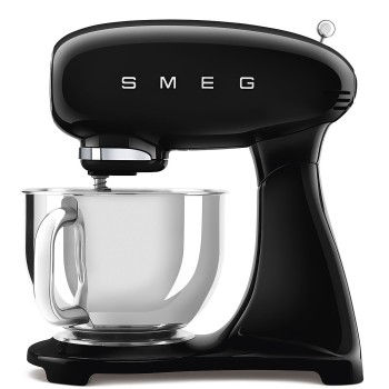Smeg - Mikser planetarny Czarny z linii 50's Style SMF05BLEU