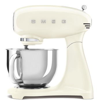 Smeg - Mikser planetarny Kremowy z linii 50's Style SMF05CREU
