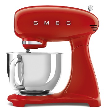 Smeg - Mikser planetarny Czerwony z linii 50's Style SMF05RDEU