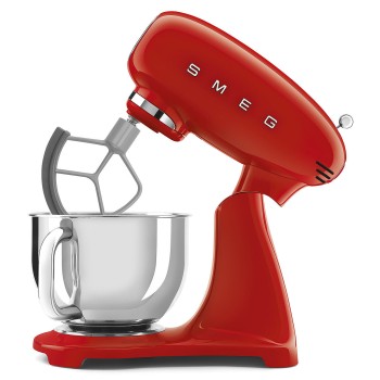 Smeg - Mikser planetarny Czerwony z linii 50's Style SMF05RDEU