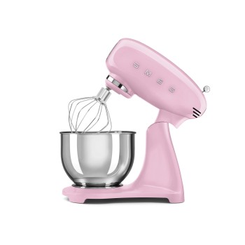 Smeg - Mikser planetarny Pastelowy róż z linii 50's Style SMF05PKEU