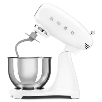 Smeg - Mikser planetarny Biały z linii 50's Style SMF05WHEU