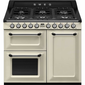 Smeg - Kuchnia wolnostojąca z płytą gazową 100x60 cm z linii Victoria TR103P + mikser GRATIS