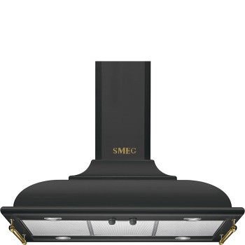Smeg - Wyspowy okap kuchenny 90 cm z linii Cortina KCI19AOE