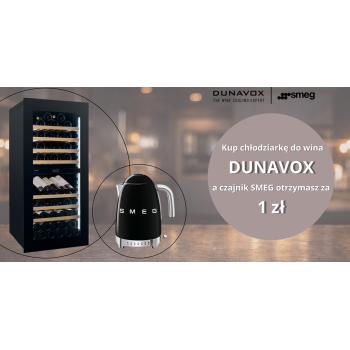 DUNAVOX - Winiarka FLOW-17H - czarna