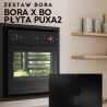BORA - zestaw piekarnik X BO + płyta indukcyjna X Pure PUXA2 powietrze odprowadzane  + BORA QVac GRATIS