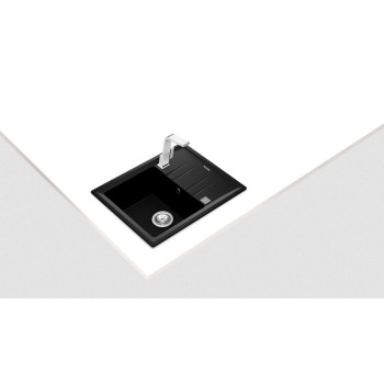 TEKA ZLEW STONE 45 S-TG 1B 1D ONYX 115330052