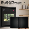 Bora - Zestaw piekarnik X BO +  BORA PROFESSIONAL 3.0 PKAS3FIAB - Zestaw All Black + BORA QVac GRATIS