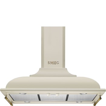 Smeg - Wyspowy okap kuchenny 90 cm z linii Cortina KCI19POE