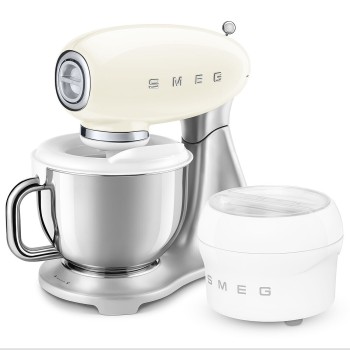 Smeg - Mikser planetarny kremowy z linii 50's Style SMF04CREU