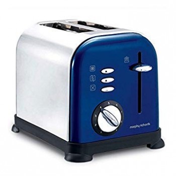 Morphy Richards Toster Accents Blue Polished