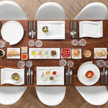 Villeroy & Boch - New Wave - Okrągły talerz śniadaniowy 25cm