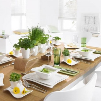 Villeroy & Boch - New Wave - Talerz sałatkowy 24 x 24cm