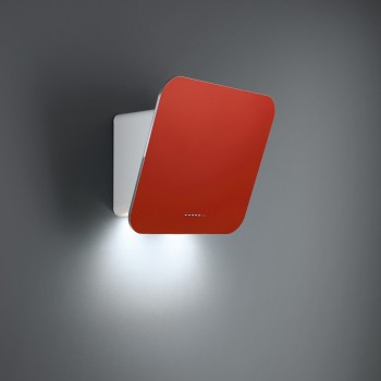 Falmec - Okap przyścienny czerwony - Design Tab 60