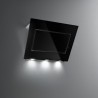 FALMEC - Design Quasar 80 Okap przyścienny czarny