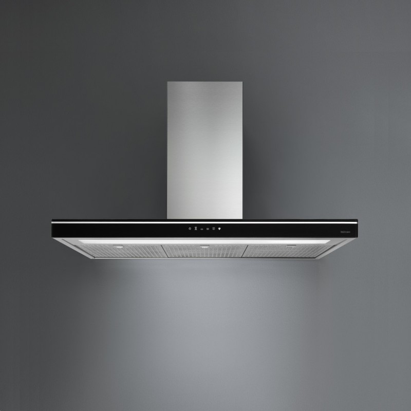 FALMEC - Design Luce 90 Okap przyścienny czarny