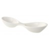 Villeroy & Boch - Flow - Podwójna miseczka na przystawki 25x8cm,50ml.