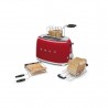 Smeg - 50’s Style - Toster na 2 kromki, czerwony