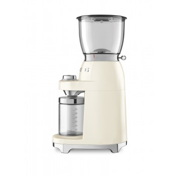 SMEG - Elektryczny młynek do kawy, kremowy CGF01CREU