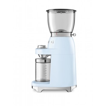 Smeg - Elektryczny młynek do kawy, pastelowy błękit CGF01PBEU
