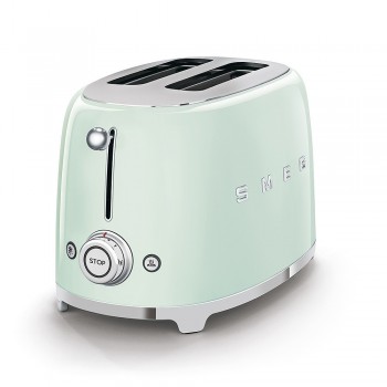 Smeg - Toster na 2 kromki, pastelowa zieleń TSF01PGEU