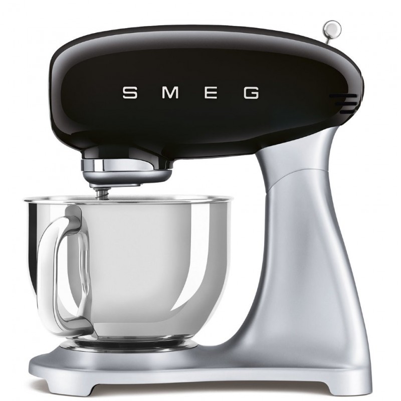 SMEG - Mikser planetarny, czarny SMF02BLEU
