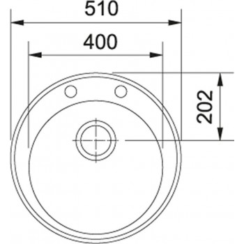 Franke - Zlewozmywak wbudowywany Prima ROG 610-41 114.0289.565