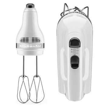 KitchenAid - 5-biegowy mikser ręczny Classic biały 5KHM5110EWH