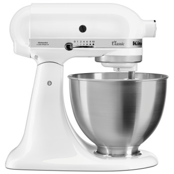 KitchenAid - Mikser Classic 5K45SSEWH biały