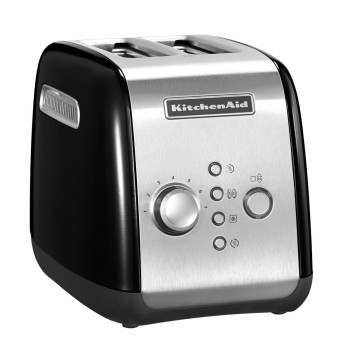 KitchenAid - Toster 2 dwukomorowy czarny 5KMT221EOB