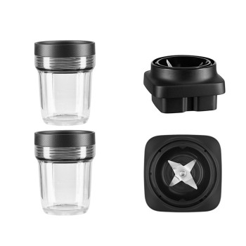 KitchenAid - 2 szklaneczki 200ml z adapterem 5KSB2040BBB