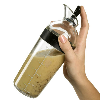 Shaker do dressingów czarny - Good Grips / OXO