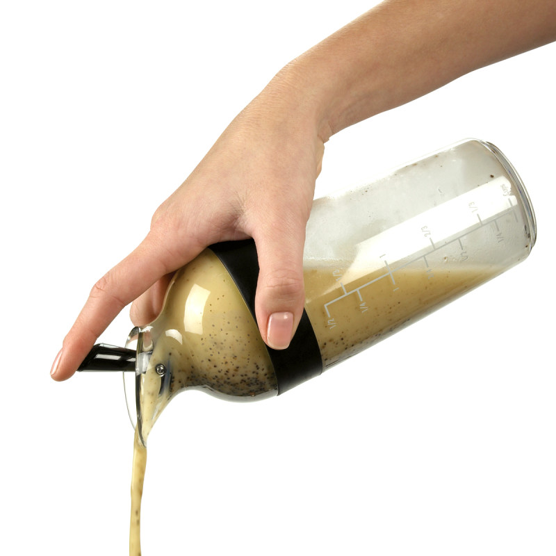 Shaker do dressingów czarny - Good Grips / OXO