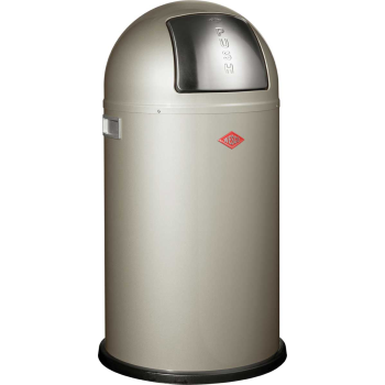 Kosz na śmieci n. srebrny 50l Pushboy Wesco
