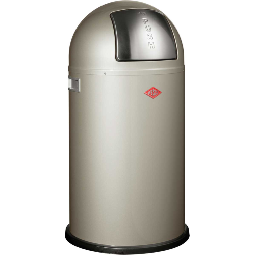 Kosz na śmieci n. srebrny 50l Pushboy Wesco