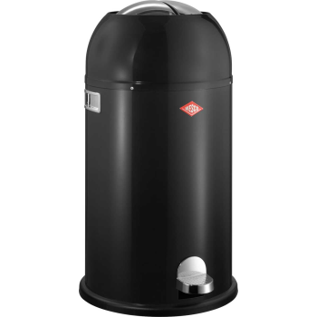 Kosz na śmieci czarny 33l Kickmaster Wesco
