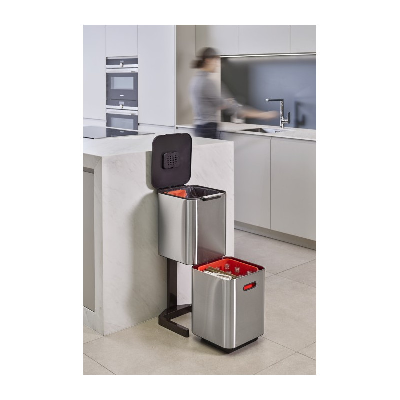 JJ - Kosz do segregacji śmieci 40 l Totem Compact