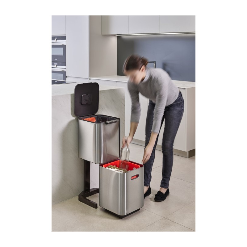 JJ - Kosz do segregacji śmieci 40 l Totem Compact