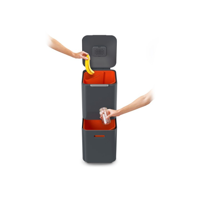 JJ - Kosz do segregacji śmieci 40 l. Totem Compact