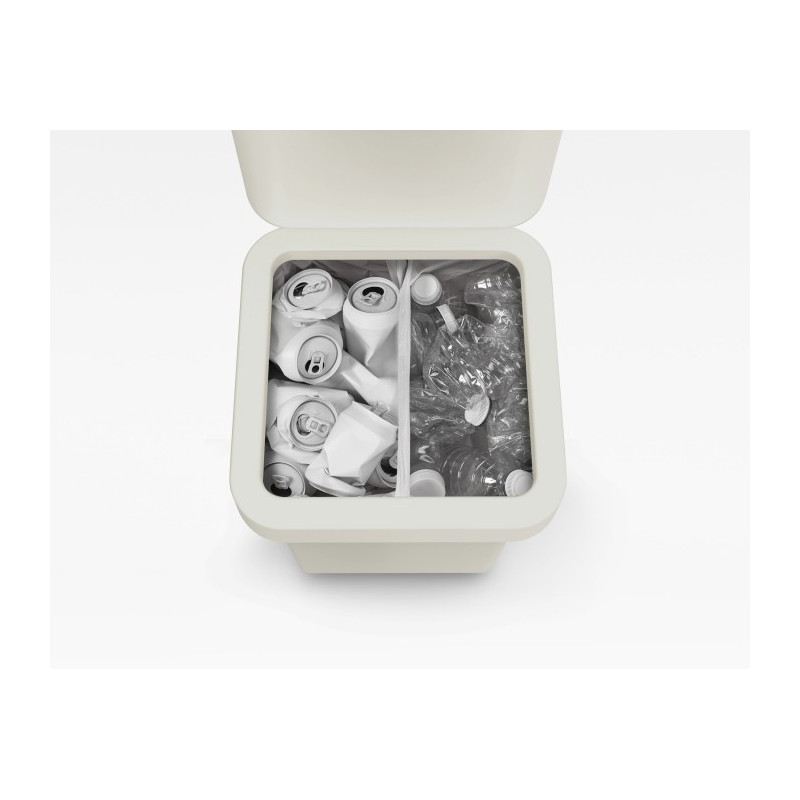 JJ - Kosz do segregacji 40l stone, Totem Pop