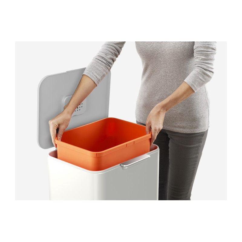 JJ - Kosz do segregacji 40l stone, Totem Pop
