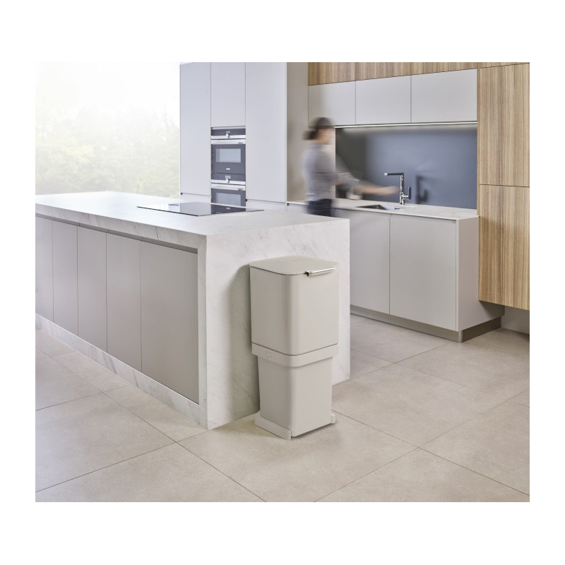 JJ - Kosz do segregacji 40l stone, Totem Pop