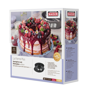 KAISER - Tortownica  2  dna  LA FORME PLUS 28cm