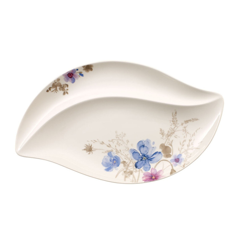 Villeroy & Boch - Mariefleur Gris Serve & Salad - Porcelanowy talerz do serwowania 50x30cm.